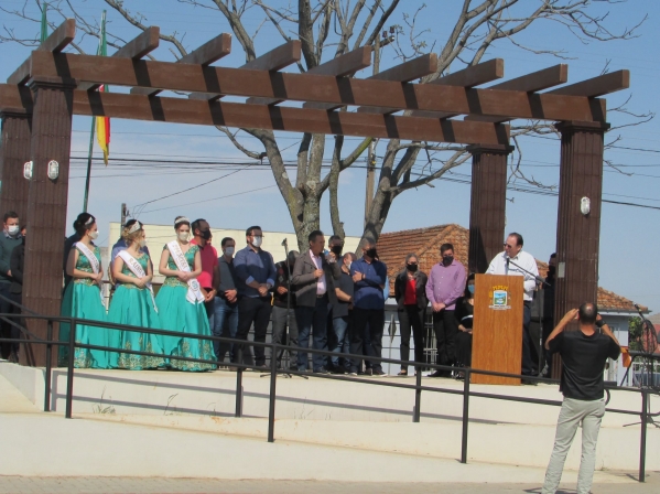 Inauguração da 1ª Etapa da Reforma e Revitalização da Praça Campos Salles do Bairro Limeira Inauguração da 1ª Etapa da Reforma e Revitalização da Praça Campos Salles do Bairro Limeira