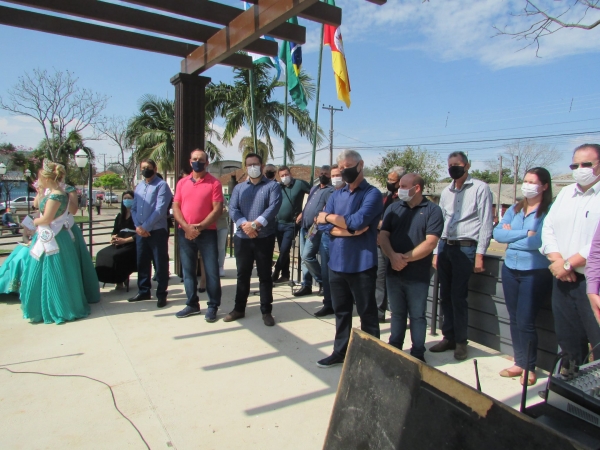 Inauguração da 1ª Etapa da Reforma e Revitalização da Praça Campos Salles do Bairro Limeira Inauguração da 1ª Etapa da Reforma e Revitalização da Praça Campos Salles do Bairro Limeira