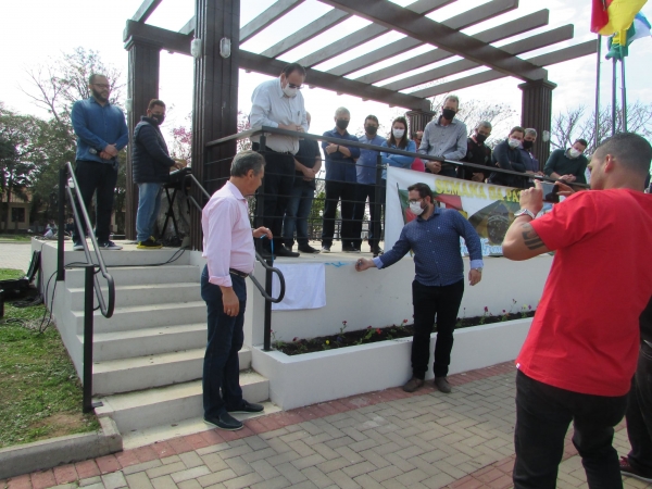 Inauguração da 1ª Etapa da Reforma e Revitalização da Praça Campos Salles do Bairro Limeira Inauguração da 1ª Etapa da Reforma e Revitalização da Praça Campos Salles do Bairro Limeira