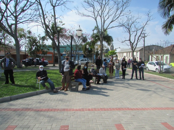 Inauguração da 1ª Etapa da Reforma e Revitalização da Praça Campos Salles do Bairro Limeira Inauguração da 1ª Etapa da Reforma e Revitalização da Praça Campos Salles do Bairro Limeira