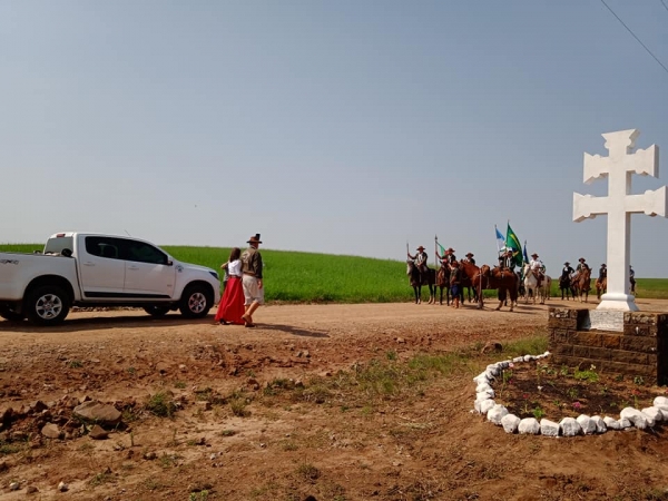 Abertura das Comemorações da Semana Farroupilha em Pinhal Grande é Recheada de Cultura e Tradição Abertura das Comemorações da Semana Farroupilha em Pinhal Grande é Recheada de Cultura e Tradição