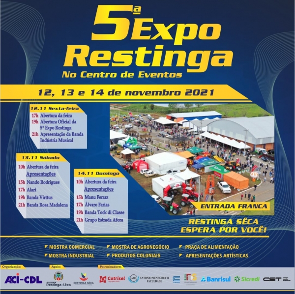 Comitiva de Restinga Seca Visita Prefeito de Pinhal Grande e Convida Municipio a Participar da 5ª EXPORESTINGA Comitiva de Restinga Seca Visita Prefeito de Pinhal Grande e Convida Municipio a Participar da 5ª EXPORESTINGA