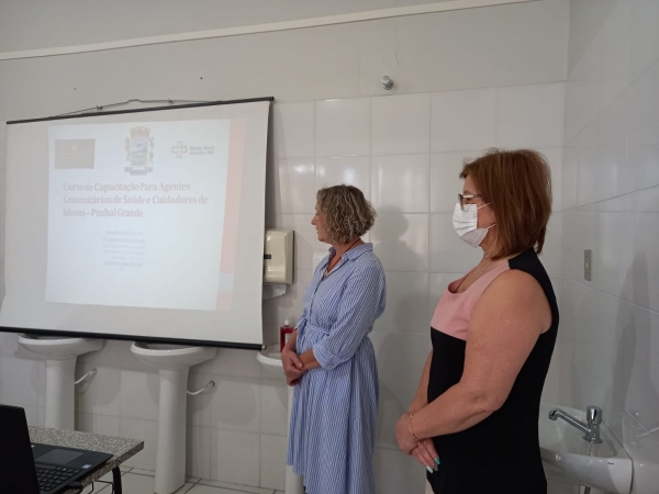 Capacitação em Cuidados com Idosos: A Secretaria Municipal de Saúde de Pinhal Grande Promoveu Um Curso de Capacitação Para Agentes Comunitários de Saúde e Cuidadosres de Idosos do Município Capacitação em Cuidados com Idosos: A Secretaria Municipal de Saúde de Pinhal Grande Promoveu Um Curso de Capacitação Para Agentes Comunitários de Saúde e Cuidadosres de Idosos do Município