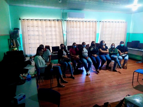 Treinamento: Pela Primeira Vez Monitores Escolares recebem Capacitação em Pinhal Grande Treinamento: Pela Primeira Vez Monitores Escolares recebem Capacitação em Pinhal Grande