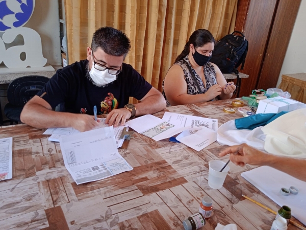 Carteira do Artesão: Casa de Cultura e EMATER de Pinhal Grande Juntamente Com a FGTAS Realizam Prova Par Confecção da Carteira do Artesão Carteira do Artesão: Casa de Cultura e EMATER de Pinhal Grande Juntamente Com a FGTAS Realizam Prova Par Confecção da Carteira do Artesão