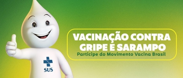 Início Da Vacinação Contra Gripe e Sarampo é Antecipada Para Próxima Segunda-Feira Início Da Vacinação Contra Gripe e Sarampo é Antecipada Para Próxima Segunda-Feira
