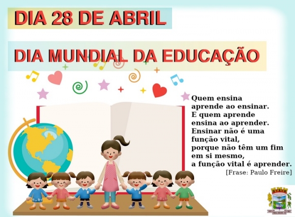 Dia Mundial da Educação ???????? Dia Mundial da Educação ????????