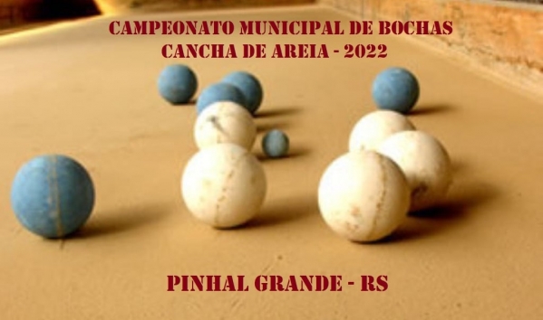 Acontece Nesta Sexta-feira, Dia 06 de Maio Mais Uma Rodada do Campeonato Municipal de Bocha Cancha De Areia de Pinhal Grande Acontece Nesta Sexta-feira, Dia 06 de Maio Mais Uma Rodada do Campeonato Municipal de Bocha Cancha De Areia de Pinhal Grande