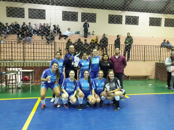FUTSAL FEMININO: NOVA PALMA É A CAMPEÃ DO TORNEIO INTERSELEÇÕES DE FUTSAL FEMININO DE PINHAL GRANDE FUTSAL FEMININO: NOVA PALMA É A CAMPEÃ DO TORNEIO INTERSELEÇÕES DE FUTSAL FEMININO DE PINHAL GRANDE