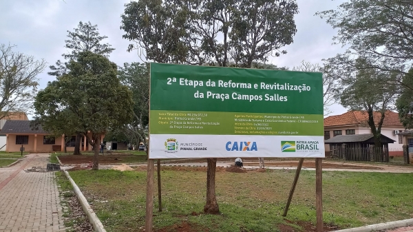 PRAÇA CENTRAL: RETOMADA OBRA DE CONCLUSÃO DA SEGUNDA ETAPA DE REVITALIZAÇÃO DA PRAÇA CAMPOS SALLES NO BAIRRO LIMEIRA PRAÇA CENTRAL: RETOMADA OBRA DE CONCLUSÃO DA SEGUNDA ETAPA DE REVITALIZAÇÃO DA PRAÇA CAMPOS SALLES NO BAIRRO LIMEIRA