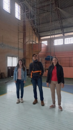 OBRA CONCLUÍDA: FINALIZADA A OBRA DE SUBSTITUIÇÃO DAS LUMINÁRIAS DO GINÁSIO MUNICIPAL DE ESPORTES DE PINHAL GRANDE OBRA CONCLUÍDA: FINALIZADA A OBRA DE SUBSTITUIÇÃO DAS LUMINÁRIAS DO GINÁSIO MUNICIPAL DE ESPORTES DE PINHAL GRANDE