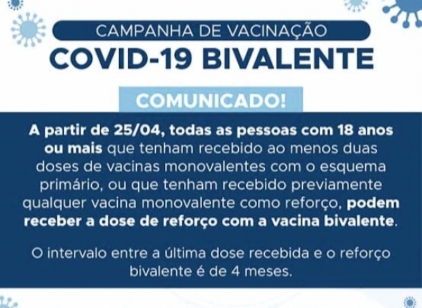 CAMPANHA DE VACINAÇÃO CONTRA A COVID-19 AMPLIA FAIXA ETÁRIA E AVANÇA PARA PESSOAS COM 18 ANOS OU MAIS CAMPANHA DE VACINAÇÃO CONTRA A COVID-19 AMPLIA FAIXA ETÁRIA E AVANÇA PARA PESSOAS COM 18 ANOS OU MAIS