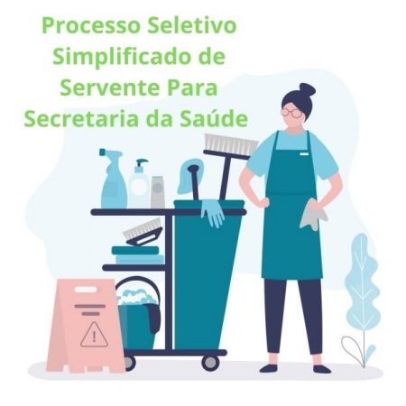 EDITAL Nº 01-2026 - Processo Seletivo Simplificado nº 06-2026 (Servente para Secretaria de Saúde) EDITAL Nº 01-2026 - Processo Seletivo Simplificado nº 06-2026 (Servente para Secretaria de Saúde)