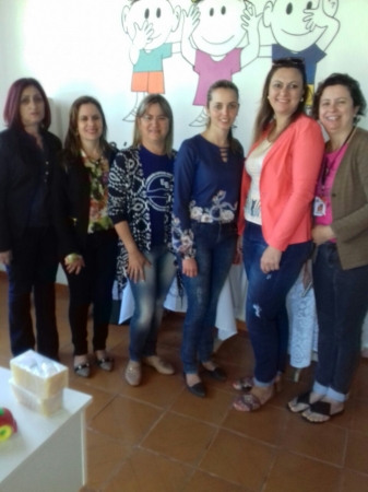 Visita em escola especial Visita em escola especial