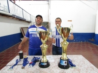 Avenida Vence Torneio de Bocha-Trio Luca Aliceo Piovesan Manfio e Levanta sua Primeira Taça Depois da Reforma da Chancha do Clube