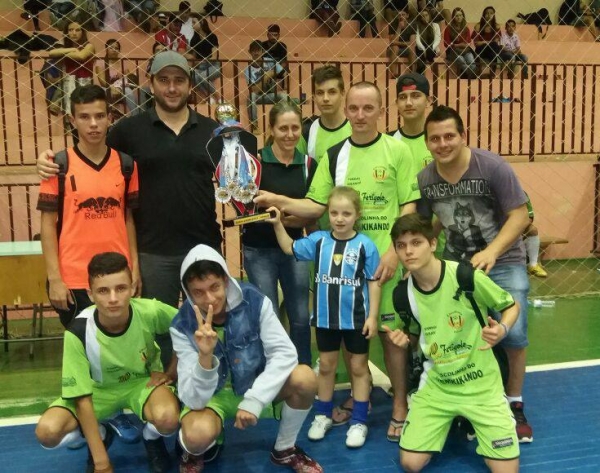 CAMPEÕES DA 1ª E 2ª DIVISÃO DO FUTSAL PINHALGRANDENSE