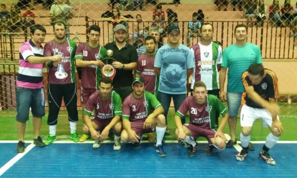 CAMPEÕES DA 1ª E 2ª DIVISÃO DO FUTSAL PINHALGRANDENSE