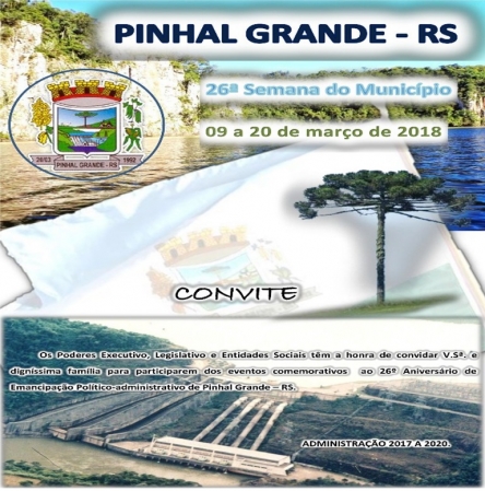 26ª SEMANA DO MUNICIPIO